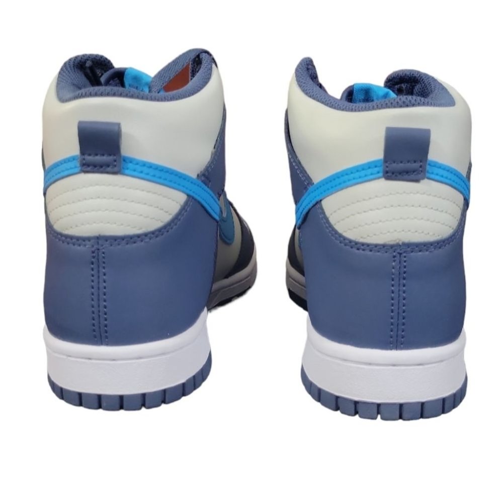 Nike Dunk High Light Bone Diffused Blue (GS)  - Big Kids - Picture 5 of 8